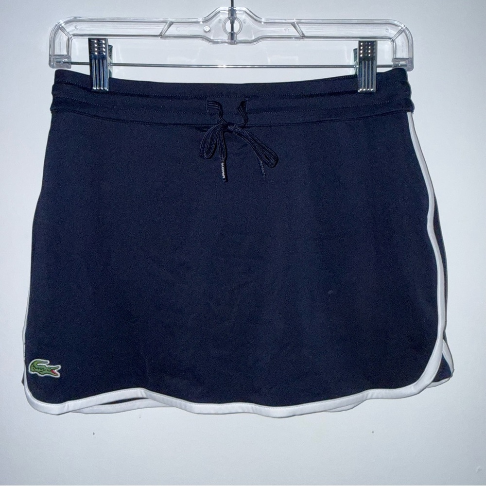 LACOSTE Navy Blue Tennis Skirt